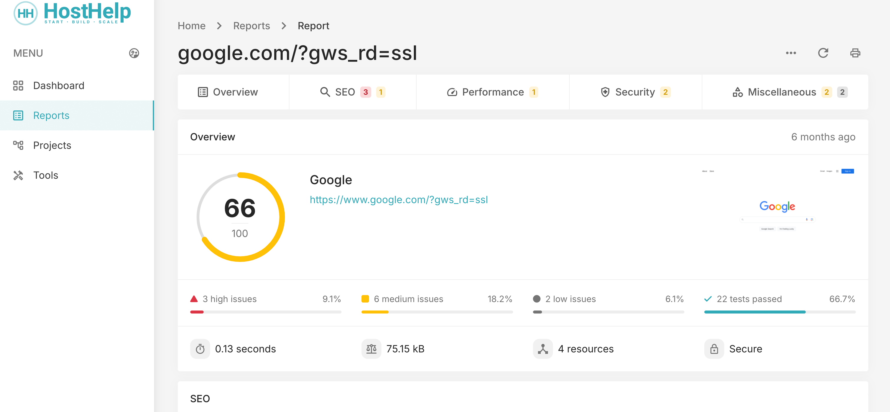 SEO Rank